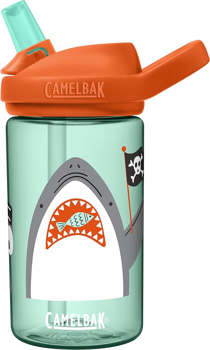CamelBak Eddy+ 14oz Kids Water Bottle with Tritan Renew – Straw Top, Leak-Proof When Closed - Limited Edition Colors