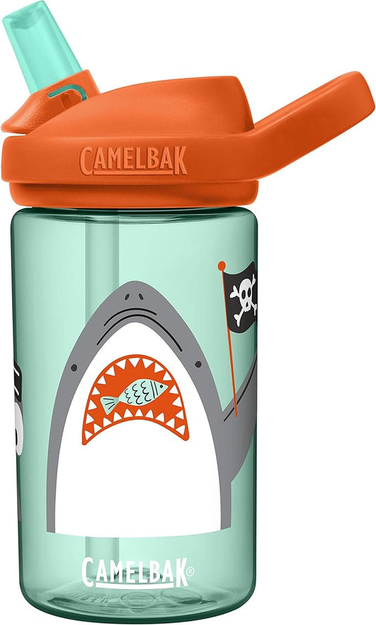 CamelBak Eddy+ 14oz Kids Water Bottle with Tritan Renew – Straw Top, Leak-Proof When Closed - Limited Edition Colors