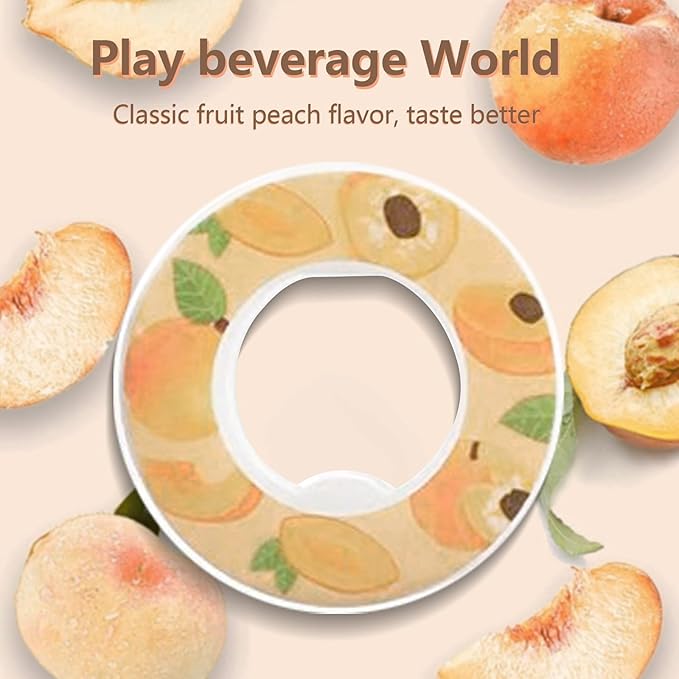 Air Flavor Pods,7pcs Air Bottle Pods,Water Bottle Flavor Caps,Fruit Scent Pods for Water Bottles/Sports Water Cup Rings Outdoor Sport(7 Pods)
