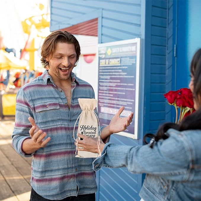 Funny Wine Quotes Wine Bag Wine Tasting Party Supplies for Wine Lovers Women Men Bride Coworker Friend Christmas Birthday Wedding Bachelorrette Party Wine Bags