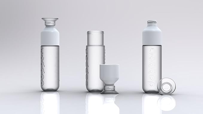 Preserve Dopper Water Bottle, 15.25 Ounce, Pure White