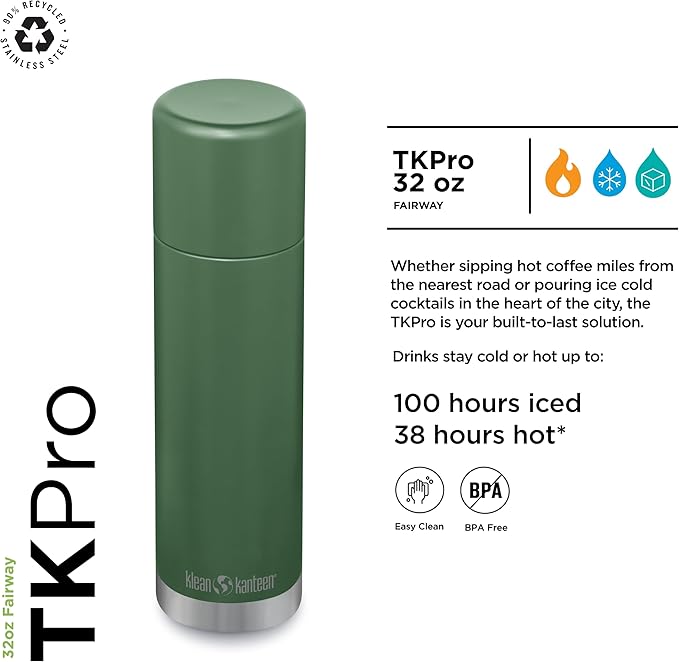 Klean Kanteen TK Pro 32 Oz Fairway
