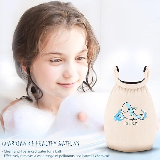 Bath Filter for Tub - Bath Tub Filter for Sensitive Skin - Contains Minerals to Nourish Hair and Skin - Chlorine Filter