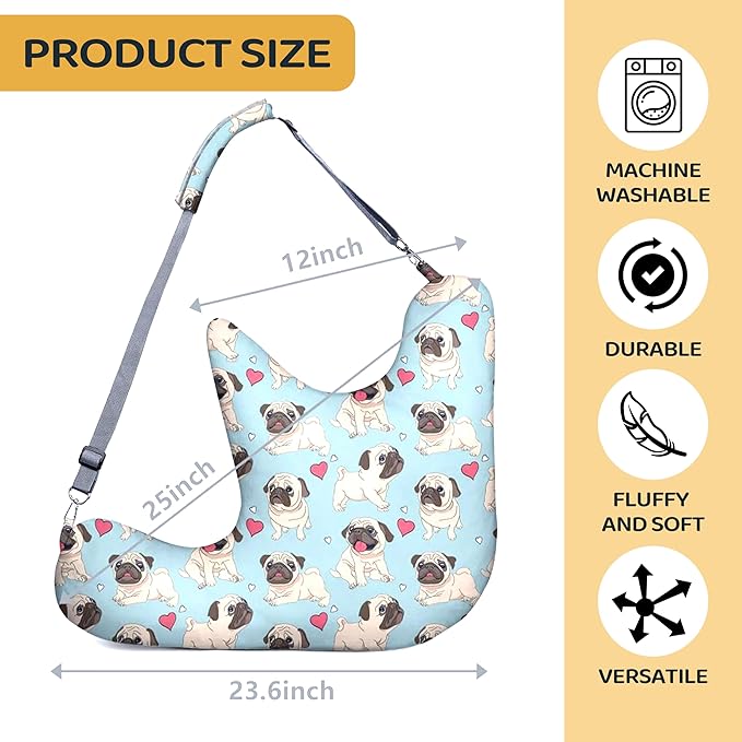 Rotator Cuff Pillow Post Shoulder Surgery Recovery Supplies Pillow,Providing Support for Post-Surgery Shoulder Comfortable Cotton Bag Pillow With an Detachable Design Post Surgery Shoulder Pillow