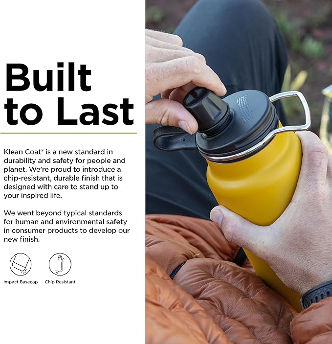 Klean Kanteen TKWide 32oz (w/Chug Cap) - Marigold