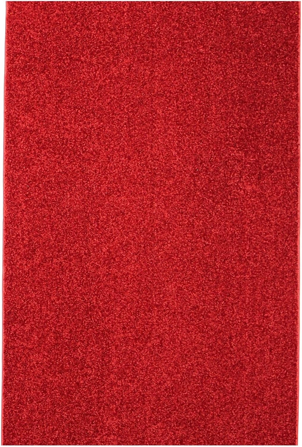 KOECKRITZ Soft and Colorful Kids Classroom Area Rugs (Passes Flammability Pill Test) Many Sizes and Bright Colors to Select from (3' x 12', Fire Engine)