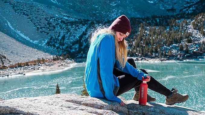 Coldest Water Bottle with Standard Mouth Straw Lid Metal Thermos Vacuum Insulated Stainless Steel l Reusable Leak Proof Cupholder Flask (21 oz, Flamingo Pink)