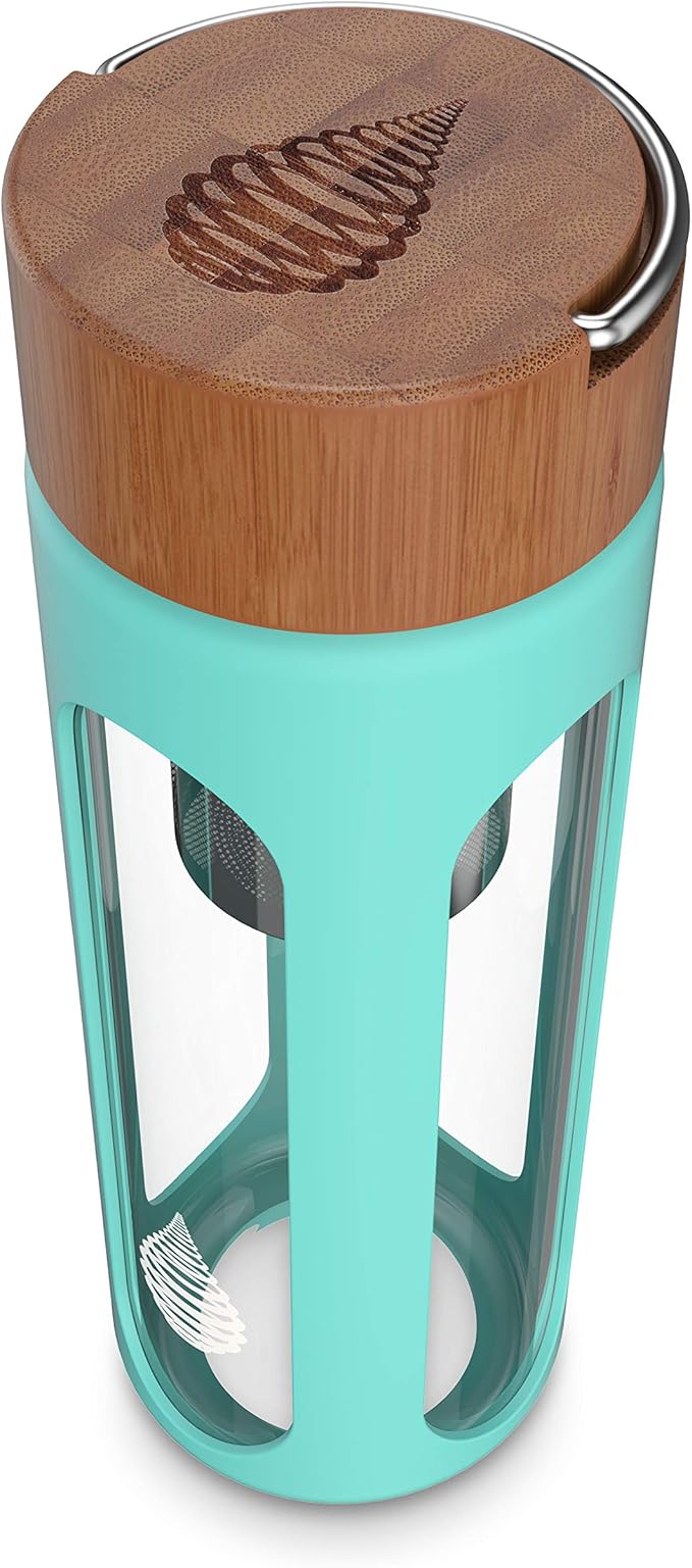 Invigorated Water Portable Alkaline Water Bottle - Enhances pH - Convenient Water Filter Functionality - Alkaline Water Bottle with Filter 580 ml - Alkaline Water Machine - Alkaline Water Sink Filter