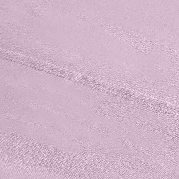 Utopia Bedding King Pillow Cases - 2 Pack - Envelope Closure - Soft Brushed Microfiber Fabric - Shrinkage and Fade Resistant Pillow Covers 20 X 40 Inches (King, Lavender)