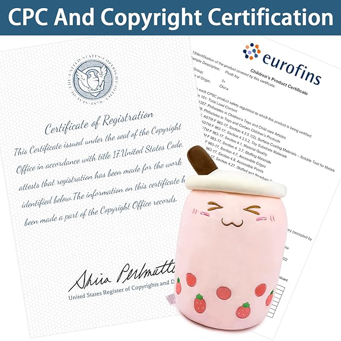 Niuniu Daddy Boba Plushies, 27.6 inches Jumbo Pink Bubble Tea Plush Toy with Big Eyes, Giant Soft Squishy Milk Tea Food Stuffed Animals for Kids, Huge Kawaii Cuddle Pillow