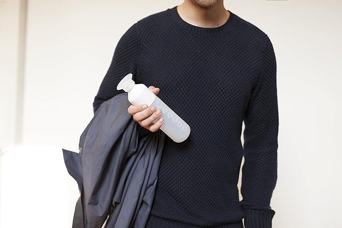 Preserve Dopper Water Bottle, 15.25 Ounce, Pure White