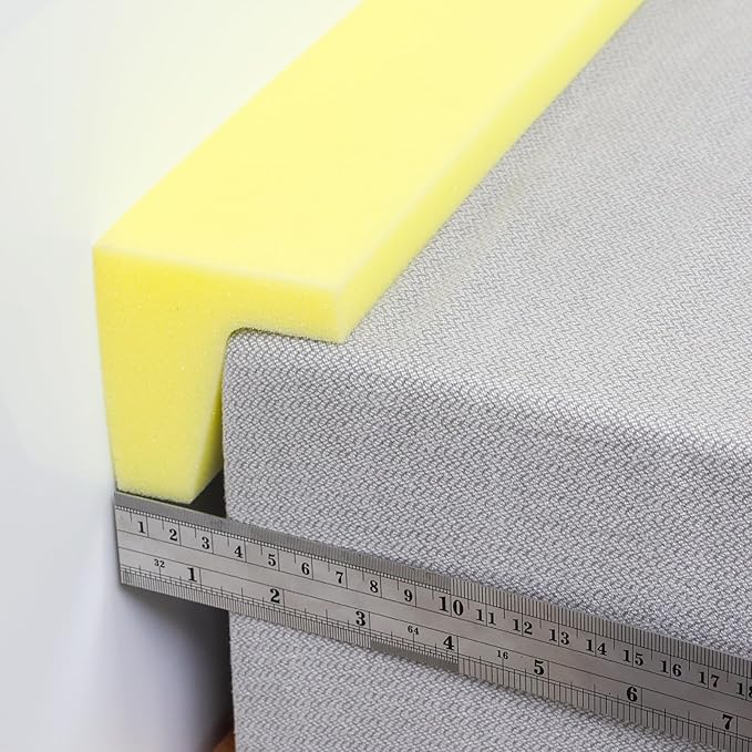 Bed Filler for Headboard, Suitable for Gap 1.2-1.6" of King Queen Twin Bed, 78.7'' Long Wedge Sleeping Pillow, Foam Bed Mattress Gap Filler