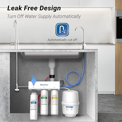 Maxblue MB-H7-PAC Filter, 6-month Lifetime, Replacement for MB-H7 Reverse Osmosis System