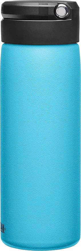 CamelBak Fit Cap Vacuum Stainless Steel Insulated Water Bottle - 20oz, Nordic Blue