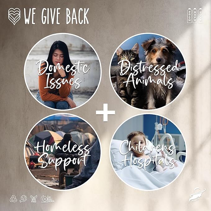 Faith Hope Love - Affirmation Bottles & Products for The mind, body & soul