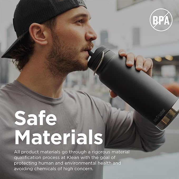 Klean Kanteen TKWide 16oz (w/Twist Cap) - Black