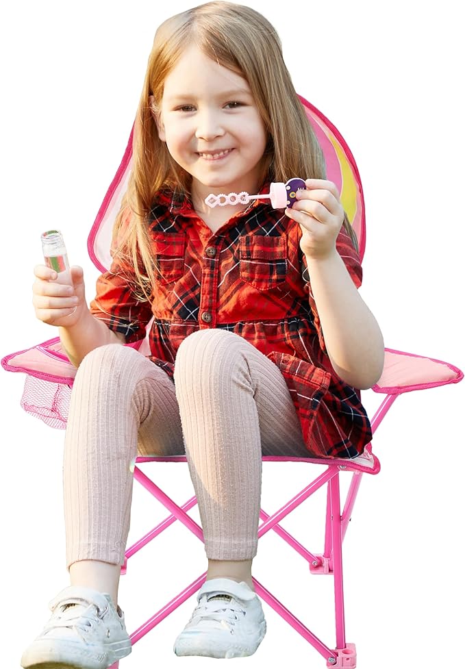 Heritage Kids Children's Figural Camp Chair, Unicorn