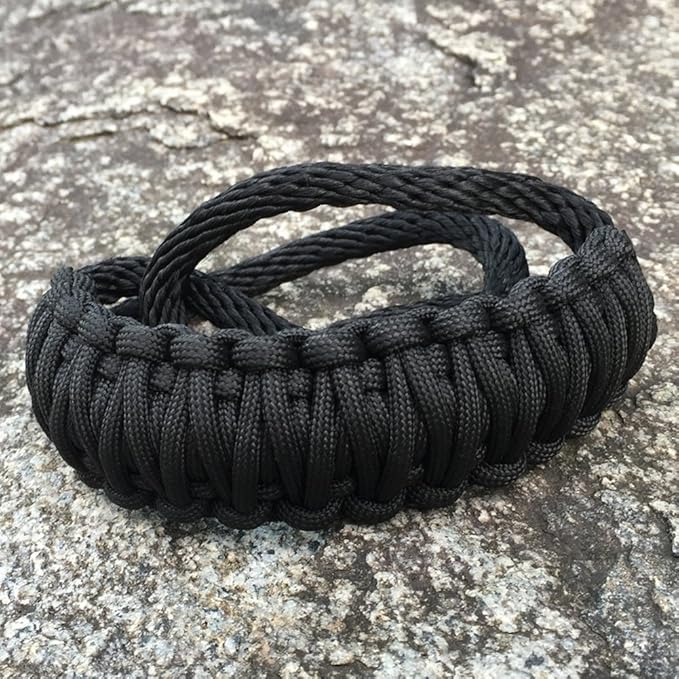 Handmade Paracord Handle for Yeti/Rtic/Ozark Trail Rambler 20 Oz Tumbler. Black