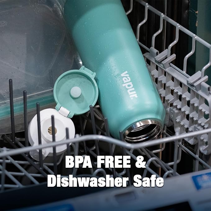 Vapur Chill Insulated BPA and reusable bottle with Lockable lid and EZ Flow spout