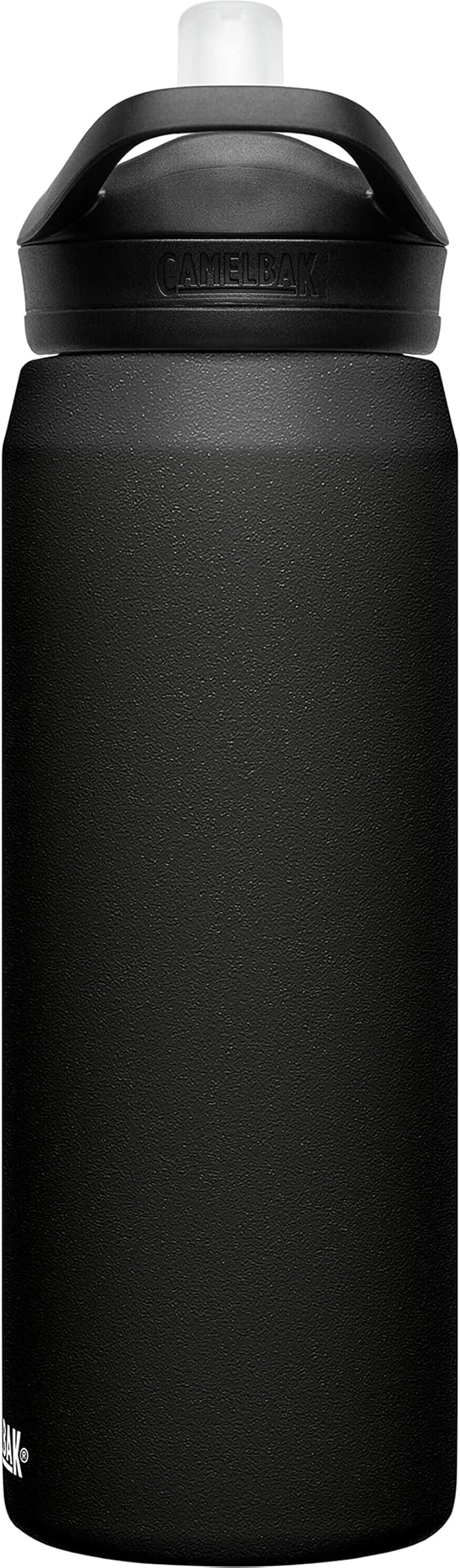 CamelBak eddy+ Water Bottle with Straw 25oz - Insulated Stainless Steel, Black