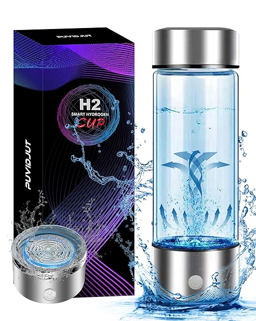 Hydrogen Water Bottle,Portable Hydrogen Water Bottle Generator, 3 Min Improve Water Quality, Rechargeable, Suitable for Daily Use and Travel,