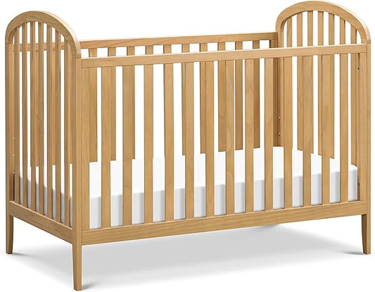 DaVinci Beau 3-in-1 Convertible Crib in Honey, Greenguard Gold Certified