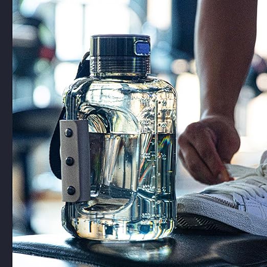 Hydrogen Water Bottle 1.5L High Capacity SPE PEM Technology Waterionizer Generator Water Ionizer Bottle (Ash Black)