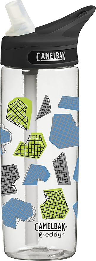 CamelBak Eddy Water Bottle, Jagged Geo, 0.6 L