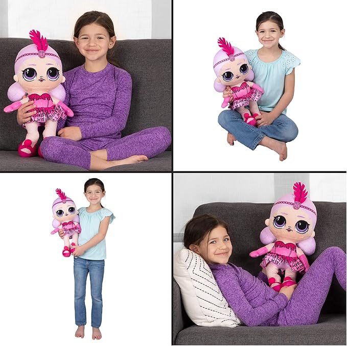 LOL Surprise Show Baby Kids Bedding Super Soft Plush Cuddle Pillow Buddy, One Size, By Franco