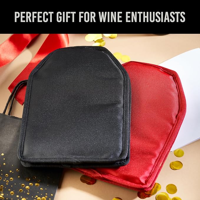 Wine Cooler Sleeve, High Quality Solid Gel Wine Sleeve, Reusable Wine Bottle Cooler, White