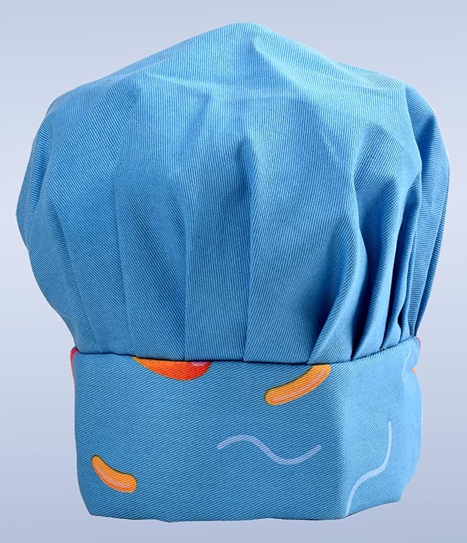 Hanukkah Kids Chef Set - Kids Chef Hat and Apron Set for Chanukah - Great Hanukkah Gift - The Kosher Cook