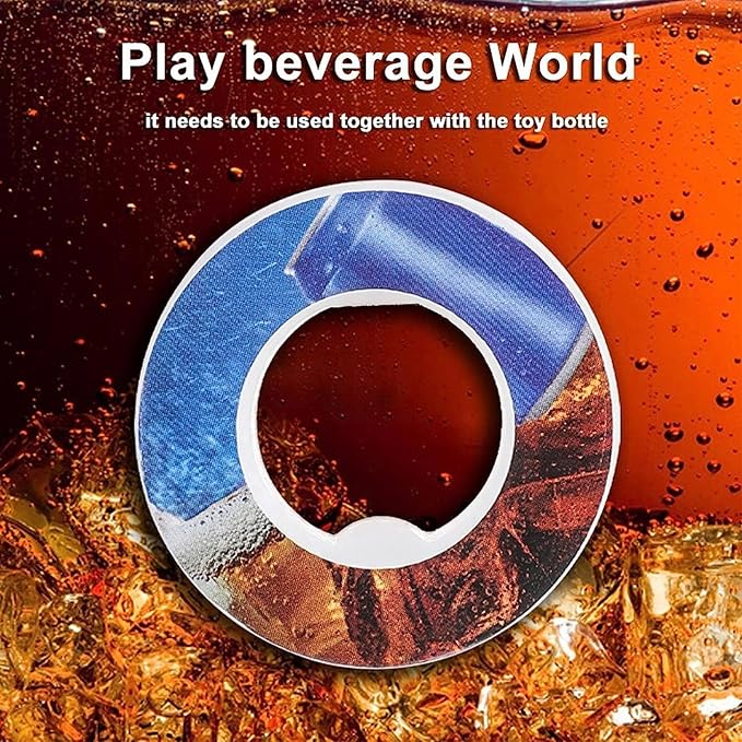 Air Flavor Pods,7pcs Air Bottle Pods,Water Bottle Flavor Caps,Fruit Scent Pods for Water Bottles/Sports Water Cup Rings Outdoor Sport(7 Pods)