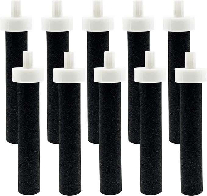 Water Bottle Filter, Replacement for Brita Water Filter Compatible with Brita BB06 Hard Sided, Stainless Steel and Sport Bottle Filter, Pack of 10