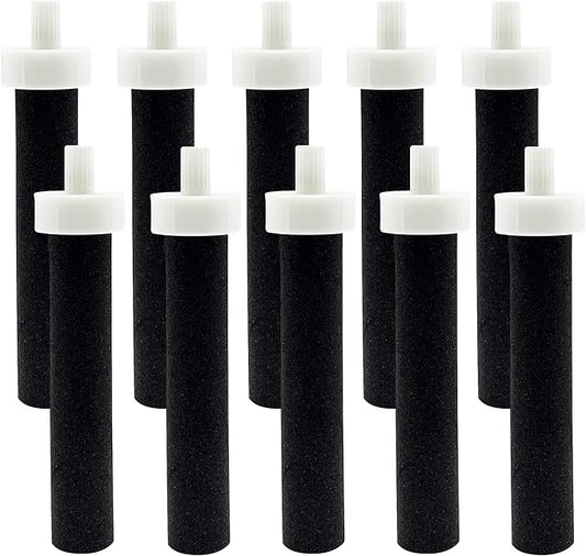 Water Bottle Filter, Replacement for Brita Water Filter Compatible with Brita BB06 Hard Sided, Stainless Steel and Sport Bottle Filter, Pack of 10