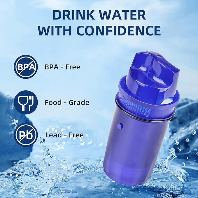 Water Filter Replacement for PUR, PUR Plus Pitcher and Dispenser, Replace PPF900Z,PPF951K,CRF950Z,PPT700W, PPT711W, NSF Certified, Reduce Lead, 2 Pack