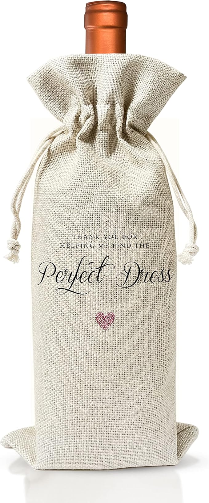 Wedding Gifts Wine Bag (1pc) - Pairs well with getting married, Engagement Gift for Couples, Gift for her, Engagement Wine Bag - Mr and Mrs Wedding Gift - Bride and Groom - Bridesmaid Gift- HiMo251