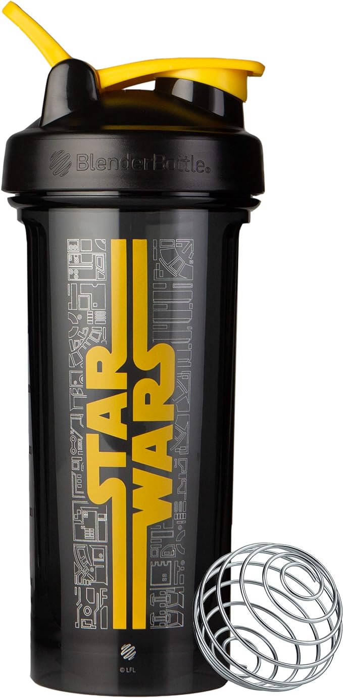 BlenderBottle Star Wars Shaker Bottle Pro Series Perfect for Protein Shakes and Pre Workout, 28-Ounce, Trench