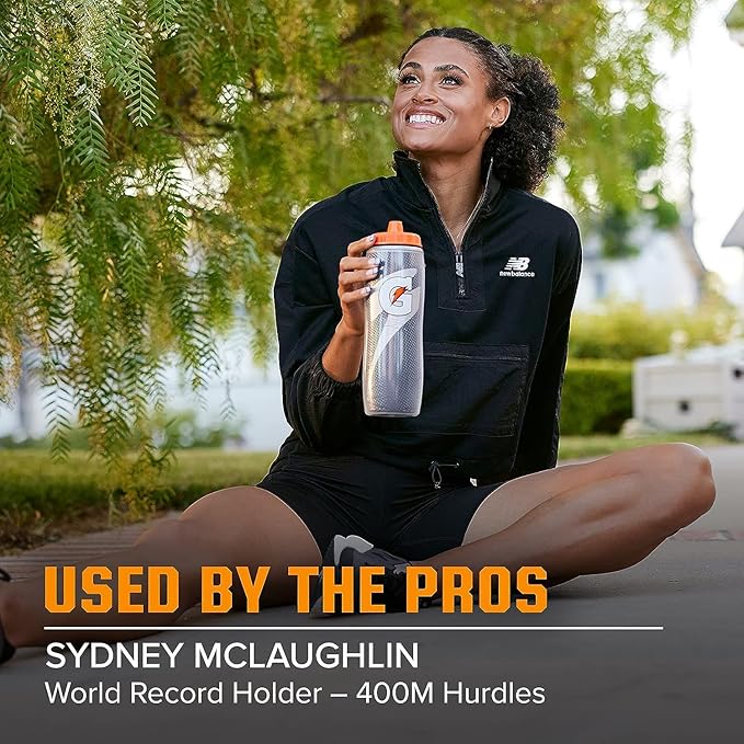 Gatorade Insulated Squeeze Bottle, 30 Oz