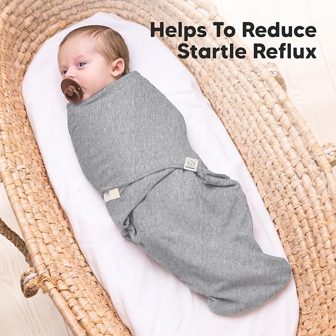 Baby Swaddle Sleep Sacks with Zipper - 3-Pack Newborn Swaddle Sack, Baby Swaddles Sleep Sack 0-3 Months, Wearable Blanket Baby, Baby Swaddle Blanket Wrap, Swaddle Sack, Easy Change Swaddle (Cloud)