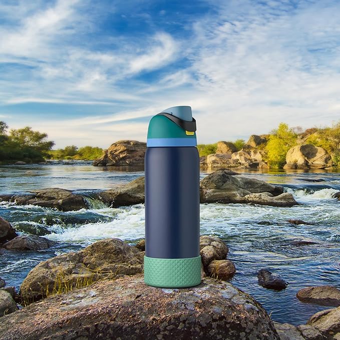 Silicone Boot for Owala Water Bottle 24 oz 32 oz 40 oz, Anti-Slip Protective Sleeve for FreeSip/Twist/Flip Stainless Steel Water Bottles Accessories