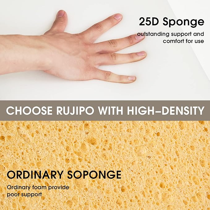 Wedge Pillow Headboard/ king size bed wedge pillow gap filler/headboard (76"x10"x6"), Bolster Bed Mattress Wedge Pillow for Sleeping, Headboard Pillow for Gap (0-8")Between Bed and Wall, Dark Grey