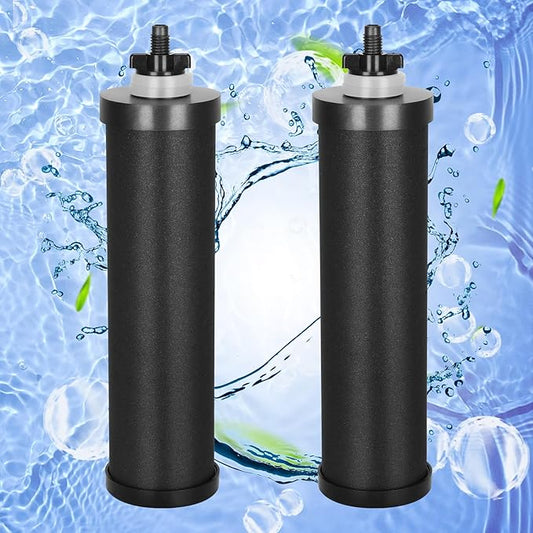 PB-2 Black Purification Elements, Replacement Filters for PB-2/BB8-2 Purification Elements and Gravity Water Filter System,Compatible with Gravity Filter System,King, Big Series(2 Pack)