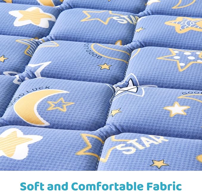 Pack and Play Mattress Topper - 38" x 26", Soft & Firm Premium Foam Pack N Play Mattresses Pad, Odorless Baby Foam Playpen Mattresses,Portable Playard Mattress Topper- Breathable & Comfort