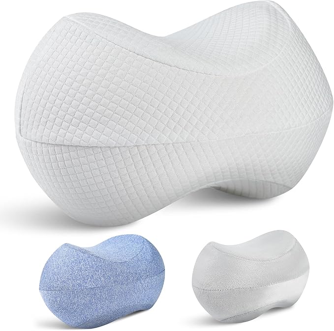 Memory Cotton Slow Rebound Beautiful Leg Pillow Clip Leg Pillow（White）