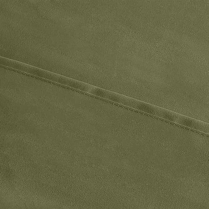 Utopia Bedding Queen Pillow Cases - 2 Pack - Envelope Closure - Soft Brushed Microfiber Fabric - Shrinkage and Fade Resistant Pillow Covers 20 X 30 Inches (Queen, Olive)