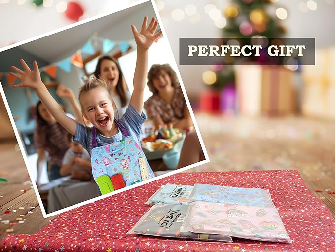 Kids Apron - cooking, gardening, artist, painting, cleaning, baking, pottery, chef, kitchen - gift boys, girls