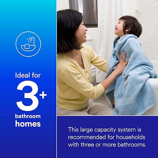 Filtrete High Performance Whole House Sanitary Quick-Change Filter System 4WH-QCTO-S01, Large Capacity