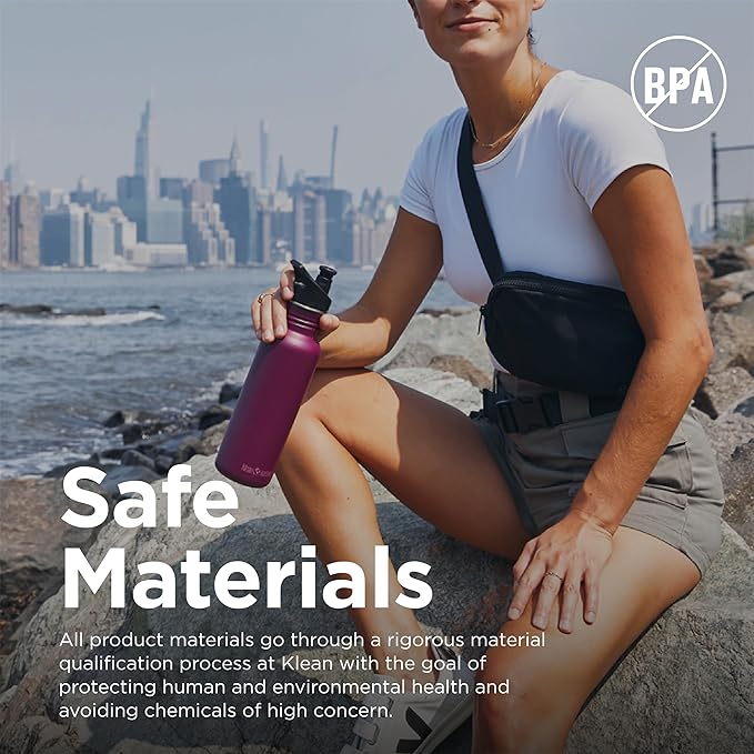 Klean Kanteen Classic 27oz (w/Sport Cap) Purple Potion