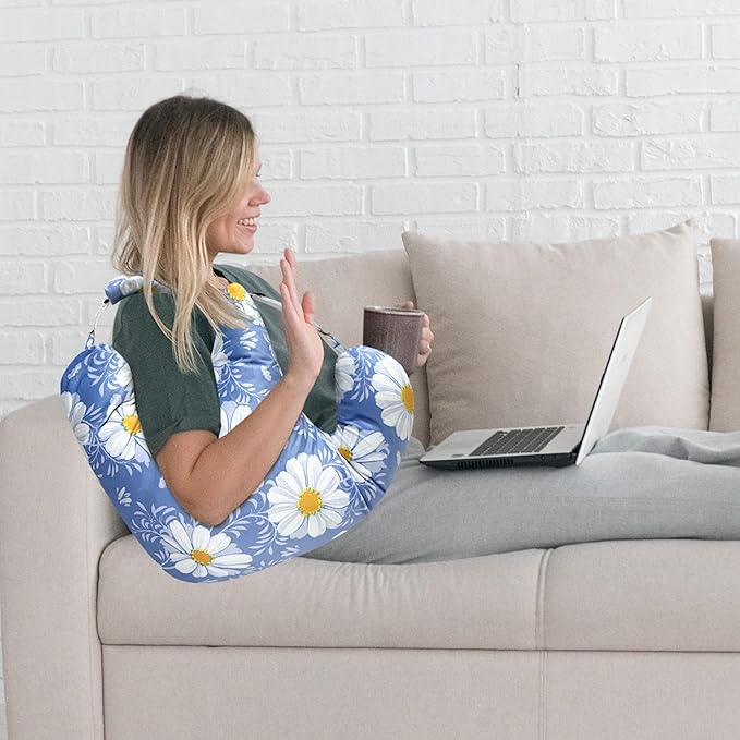 Rotator Cuff Pillow Post Shoulder Surgery Recovery Supplies Pillow,Providing Support for Post-Surgery Shoulder Comfortable Cotton Bag Pillow With an Detachable Design Post Surgery Shoulder Pillow