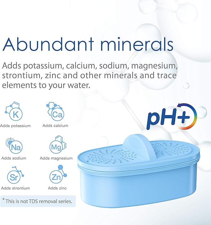 Waterdrop WD-DF-AL-A Replacement Alkaline Filters for Alkaline Dispenser Filtration System, Improved Coffee Taste, Last Up to 2 Months or 100 Gallons (Pack of 3)